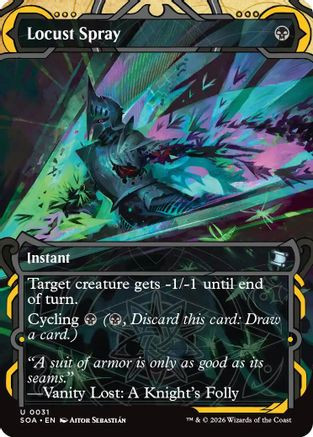 Locust Spray (SOA-031) - Secrets of Strixhaven: Mystical Archive、Wizards of the Coast、kayou