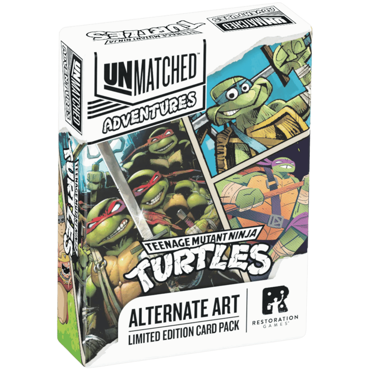 Unmatched Adventures: Teenage Mutant Ninja Turtles - Alternate Art Card Pack (Add to cart to see price)、RESTORATION GAMES、kayou