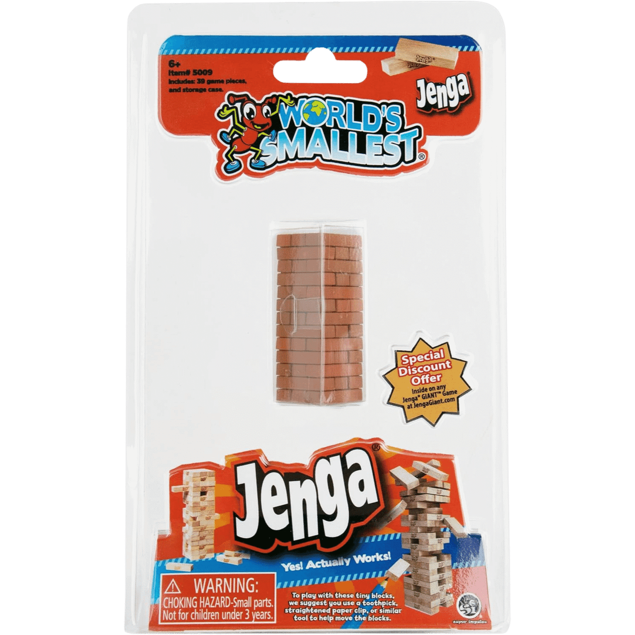 World's Smallest: Jenga、Super Impulse USA、kayou