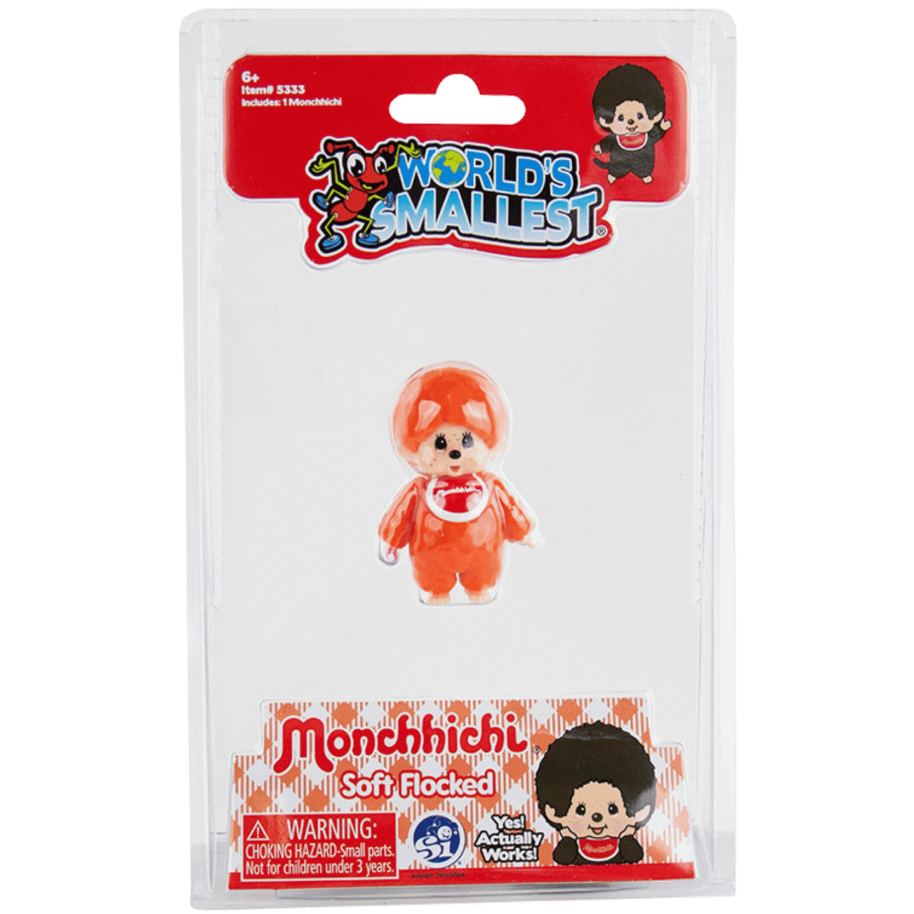 World's Smallest: Monchhichi - Orange、Super Impulse USA、kayou