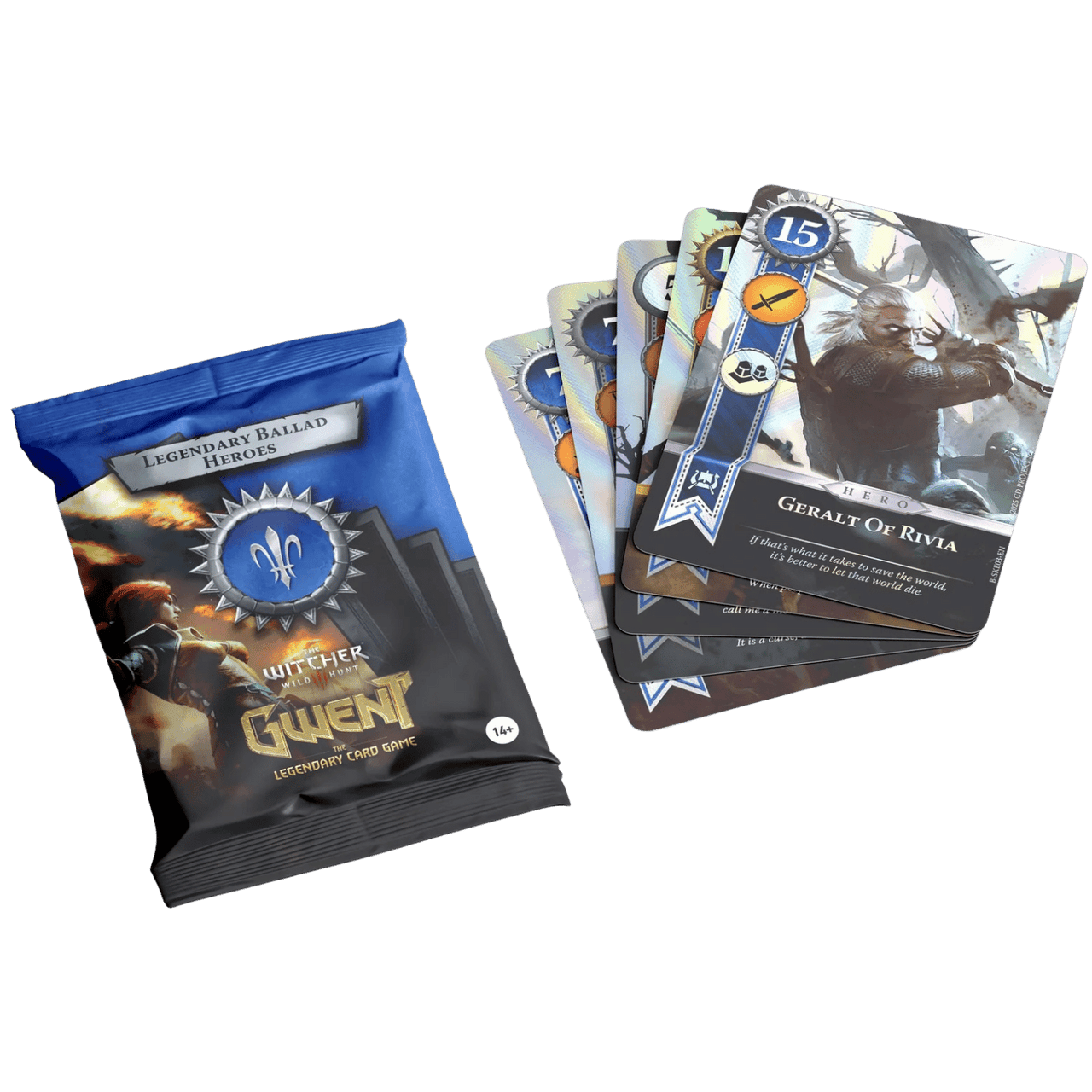 gwent the legendary card game sleeves Gwent: The Legendary Card Game: The Witcher Northern Realms 100 Card S —  Booghe main image 1