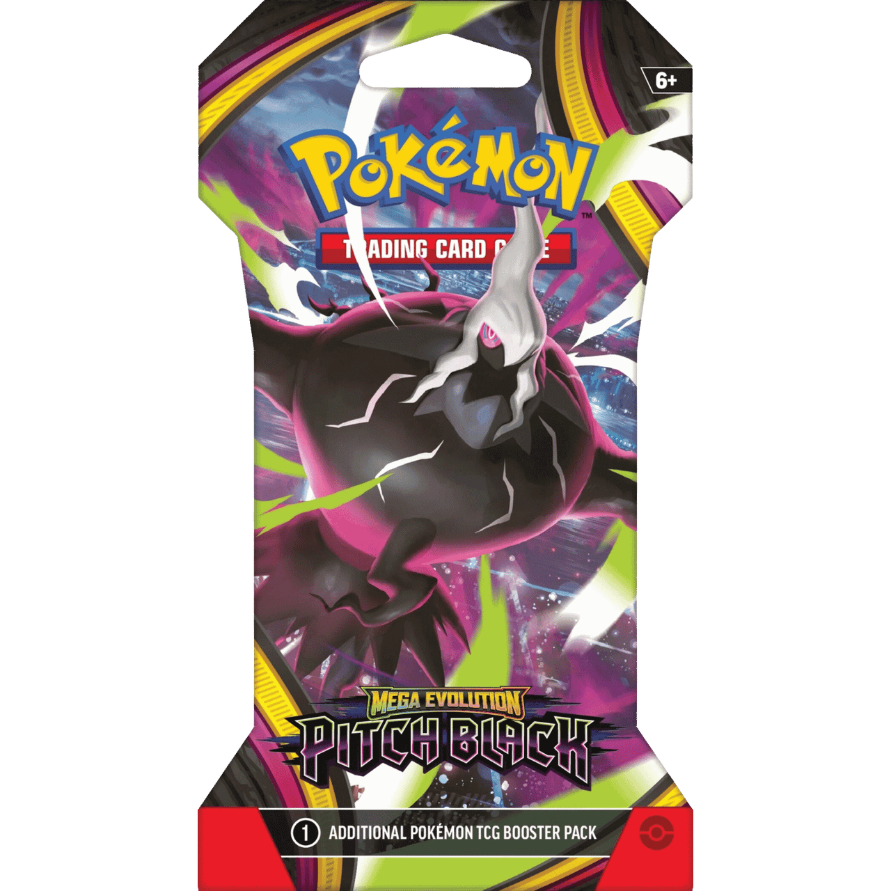 Pokemon: Mega Evolution - Pitch Black - Sleeved Booster Pack、The Pokémon Company、kayou