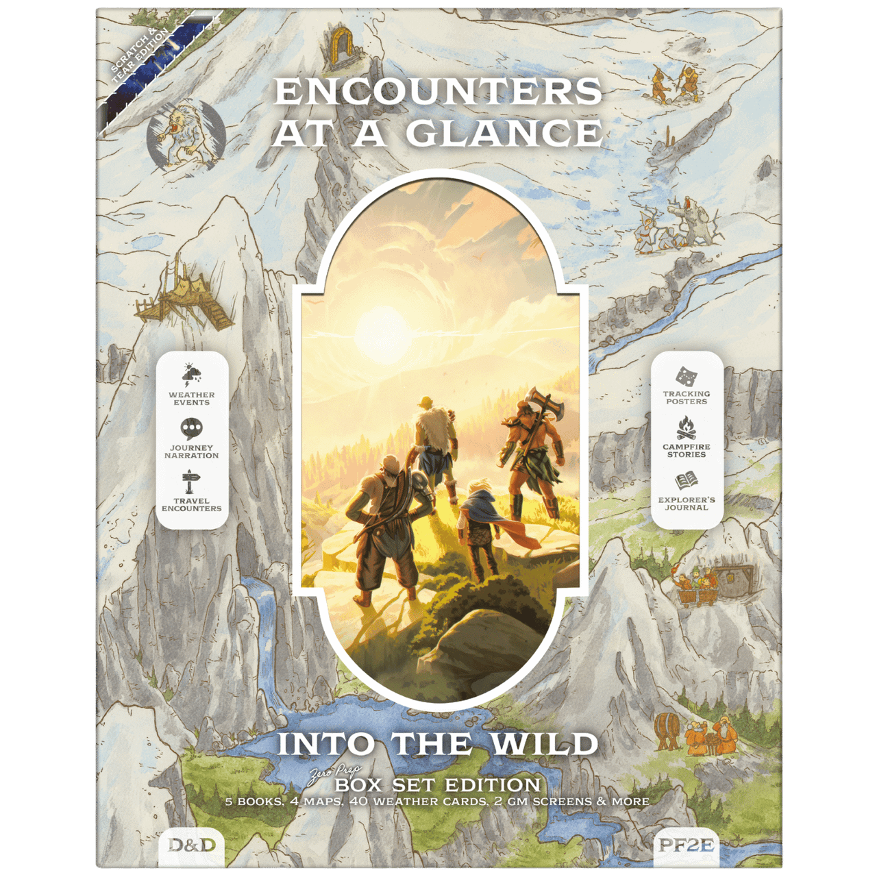 Encounters at a Glance: Into the Wild - Box Set Edition (Scratch & Tear Edition) (PREORDER)、Worlds at a Glance、kayou
