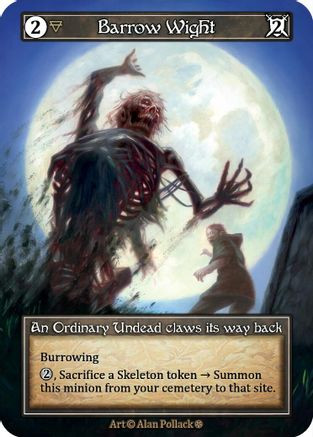 Barrow Wight (Foil) - Gothic Foil、Gothic、kayou
