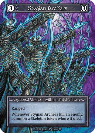 Stygian Archers (Foil) - Gothic Foil、Gothic、kayou