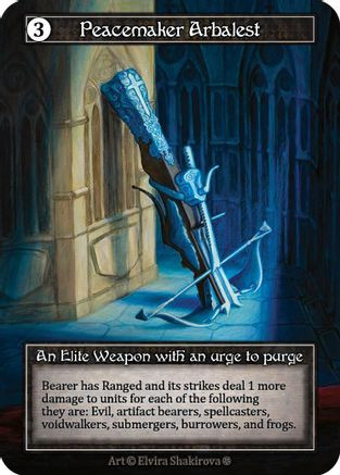 Peacemaker Arbalest (Foil) - Gothic Foil、Gothic、kayou