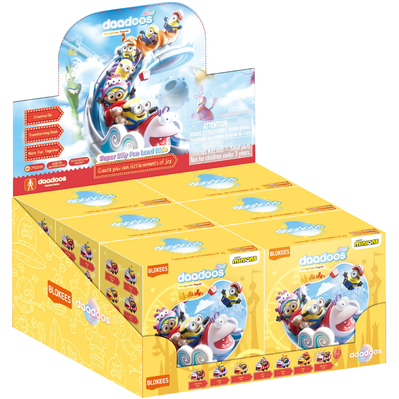 Blokees: Minions daadoos Nest Series 01 - Super Silly Fun Land