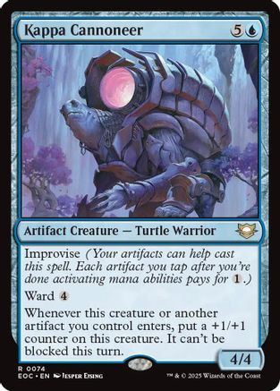 Kappa Cannoneer (EOC-074) - Commander: Edge of Eternities、Wizards of the Coast、kayou