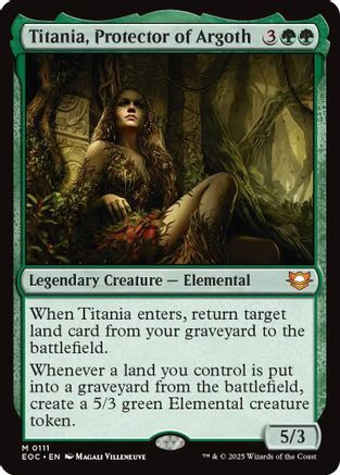 Titania, Protector of Argoth (EOC-111) - Commander: Edge of Eternities、Wizards of the Coast、kayou