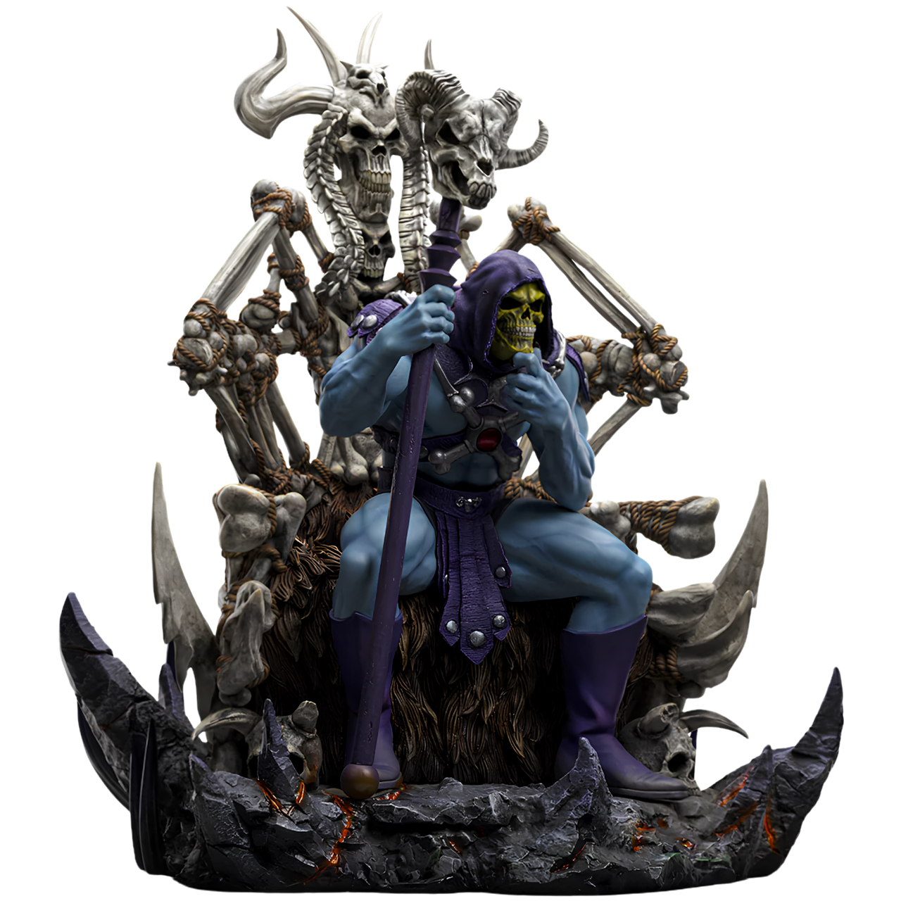 Masters of the Universe: Skeletor on Throne HEMAN113324-13 - Prime Scale 1/3 Statue、Iron Studios、kayou