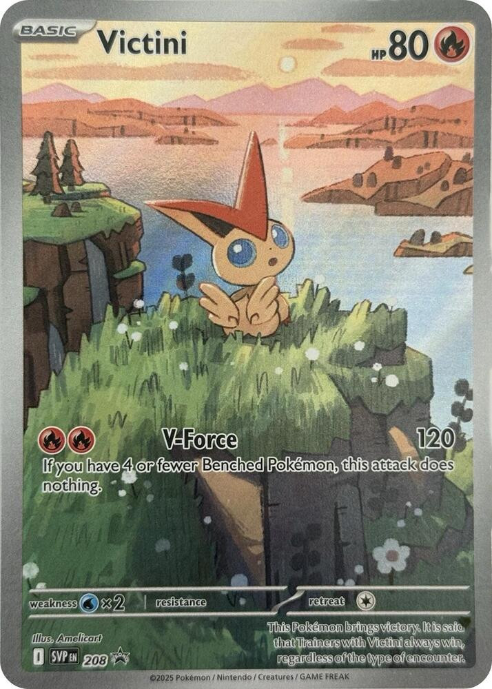 Victini - 208 - SV Scarlet Violet Promo Cards Holofoil (LP) - Game