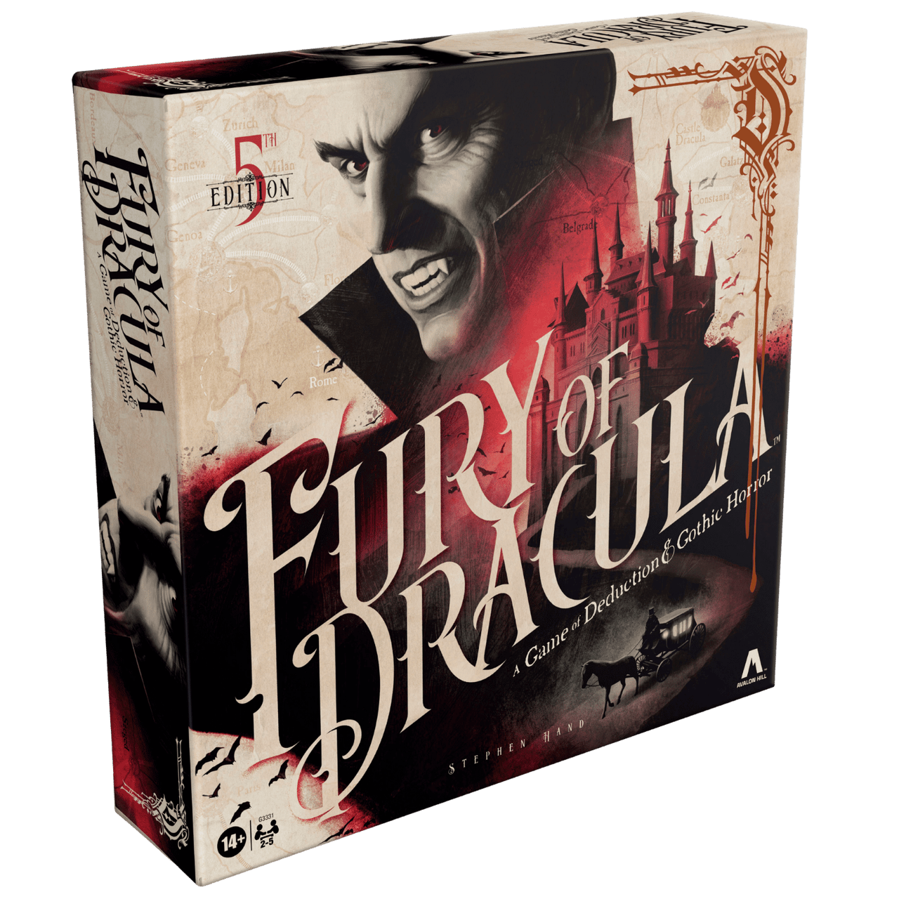 fury of dracula 4th edition card sleeves (4th ed) — Twenty Sided no challenge to these rights is expressed or implied Fury of Dracula (4th edition)