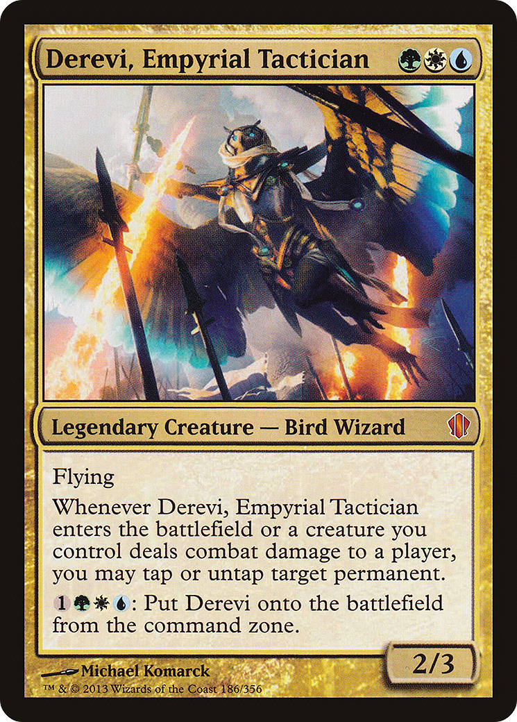 Derevi, Empyrial Tactician (C13-186) - Commander 2013 (LP)、Wizards of the Coast、kayou