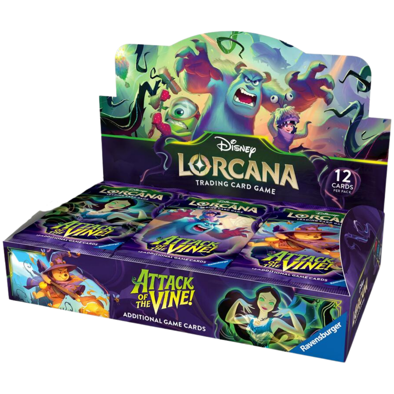 Disney Lorcana TCG: Attack of the Vine! - Booster Box - Game Nerdz