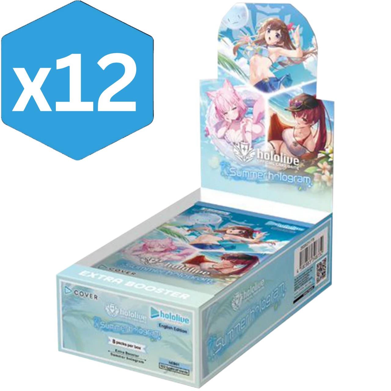 Hololive Official Card Game: Summer Hologram - Extra Booster Box (Sealed Case)、Bushiroad、kayou