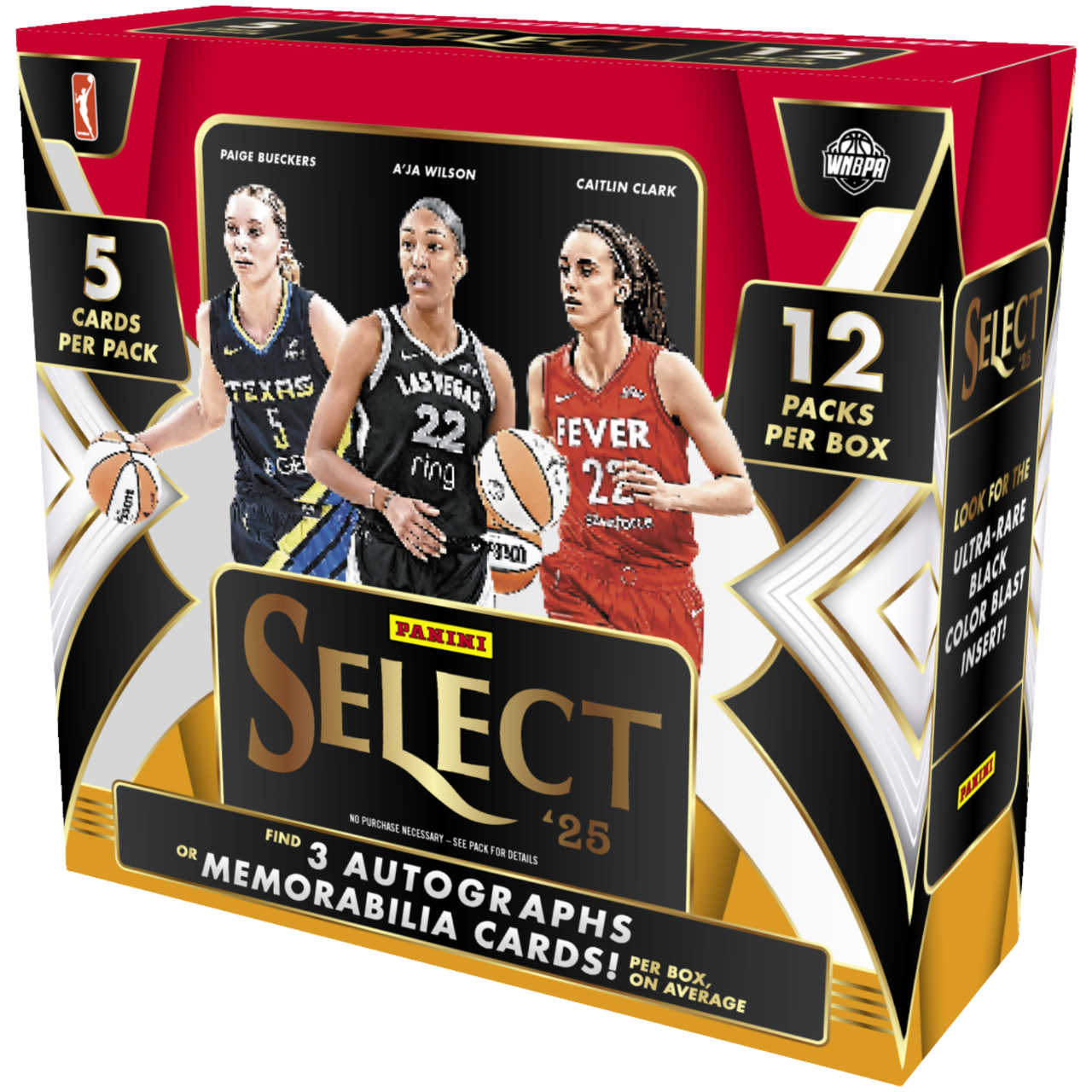 2025 Panini Select WNBA Basketball Hobby Box、PANINI AMERICA INC、kayou