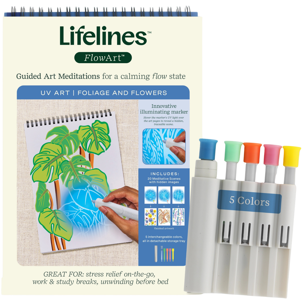 Lifelines FlowArt: Color-by-Light - Foliage and Flowers、Lifelines、kayou
