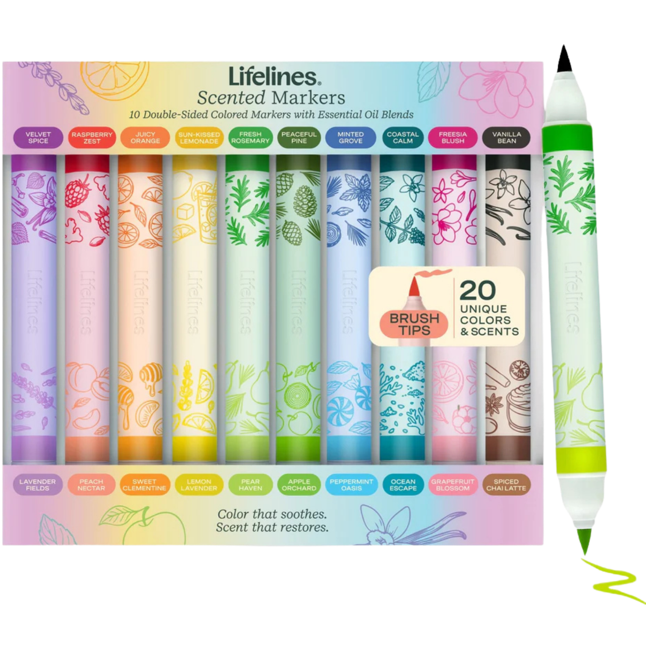 Lifelines: Scented Markers - 20 Colors、Lifelines、kayou