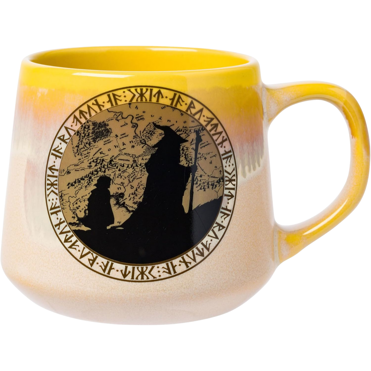 The Lord of the Rings: Glaze Tapered Pottery Mug (18oz) - Game Nerdz