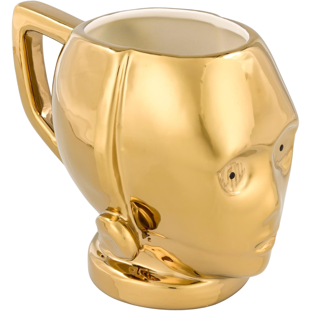 Star Wars: C3PO Head - Ceramic 3D Sculpted Mug (20oz)、Silver Buffalo、kayou