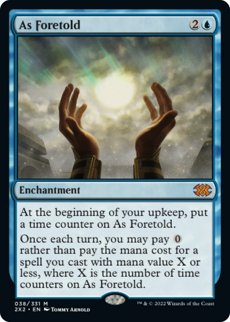 As Foretold - Double Masters 2022 Foil (LP)、Wizards of the Coast、kayou