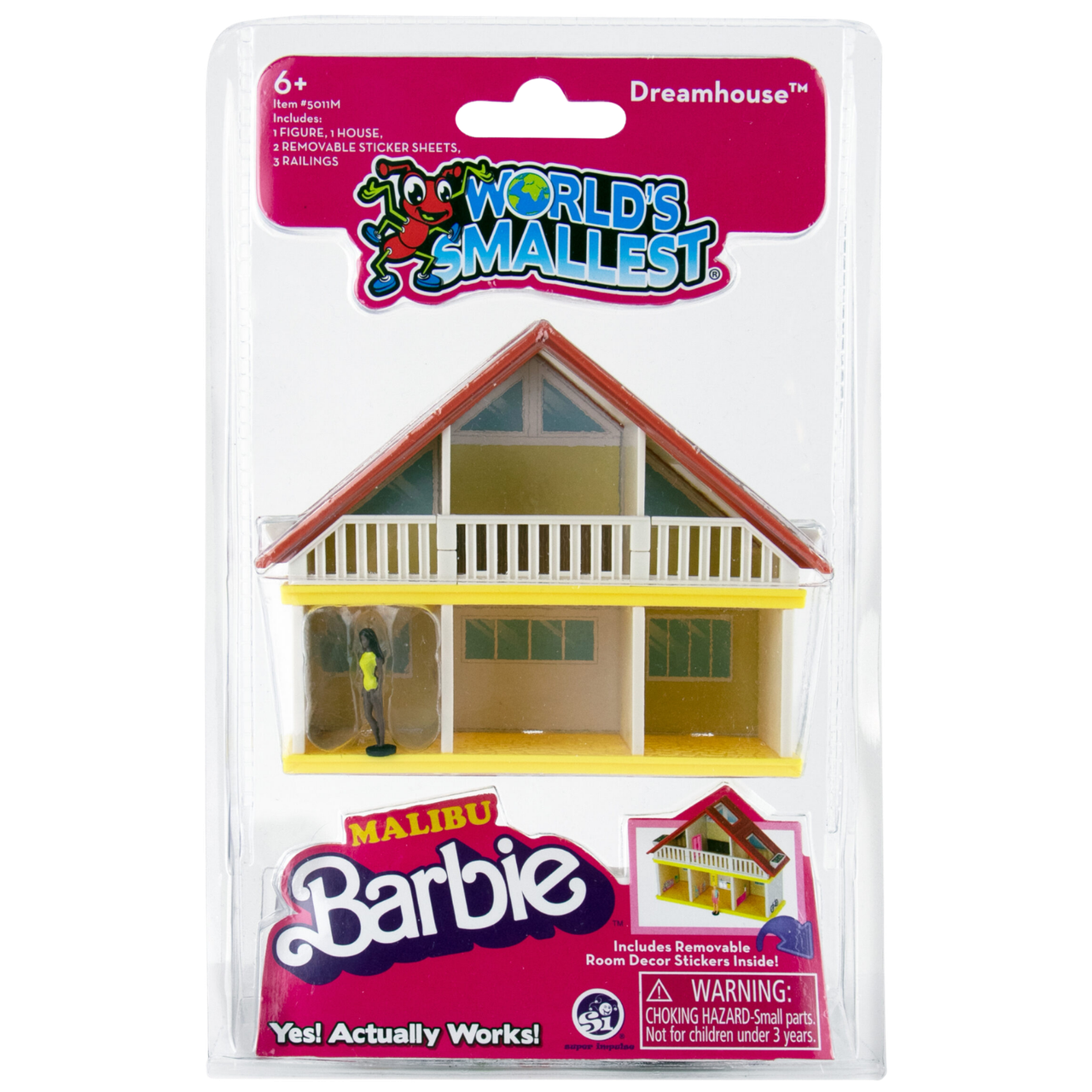 World's Smallest: Malibu Barbie Dreamhouse - Malibu Barbie、Super Impulse USA、kayou