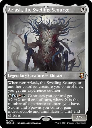 Azlask, the Swelling Scourge (Foil Etched) (M3C-017) - Modern Horizons 3 Commander Foil、Wizards of the Coast、kayou