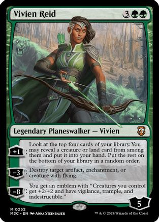 Vivien Reid (Ripple Foil) (M3C-252) - Modern Horizons 3 Commander Foil、Wizards of the Coast、kayou