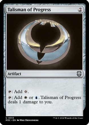 Talisman of Progress (Ripple Foil) (M3C-313) - Modern Horizons 3 Commander Foil、Wizards of the Coast、kayou