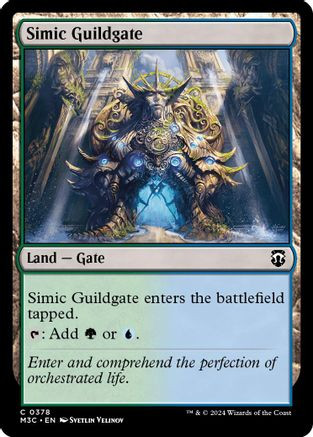 Simic Guildgate (Ripple Foil) (M3C-378) - Modern Horizons 3 Commander Foil、Wizards of the Coast、kayou
