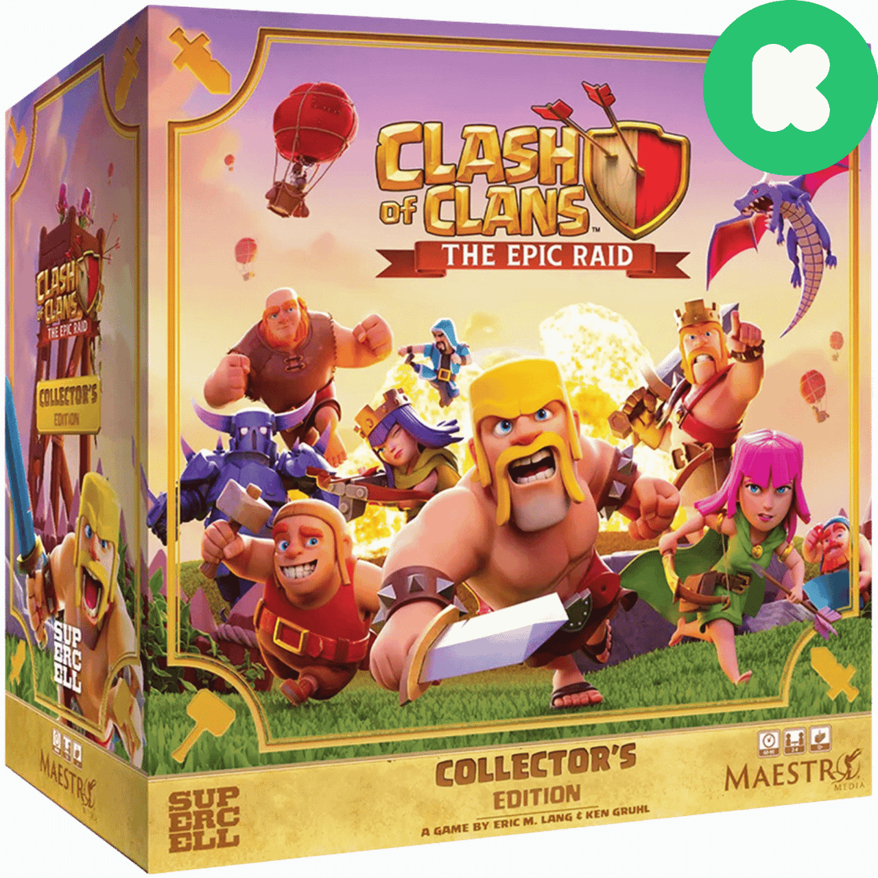 Clash of Clans: The Epic Raid - Collector's Edition、MAESTRO MEDIA VENTURES LLC、kayou