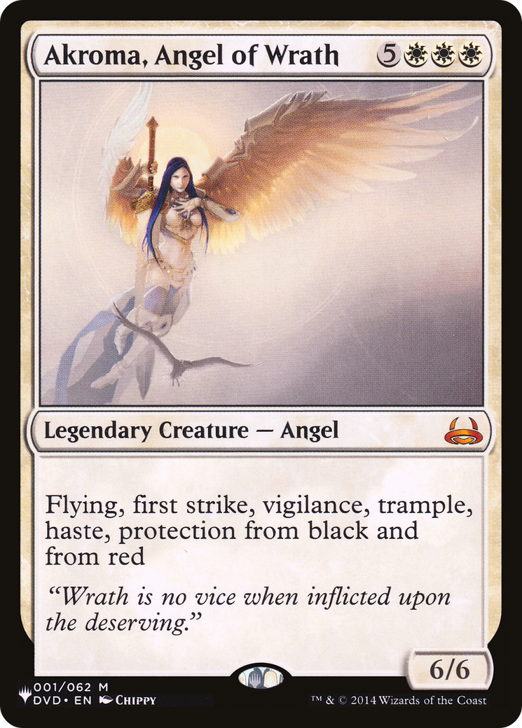 Akroma, Angel of Wrath (LIST-001/062) - The List、Wizards of the Coast、kayou