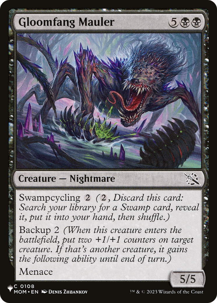 Gloomfang Mauler (LIST-0108) - The List、Wizards of the Coast、kayou