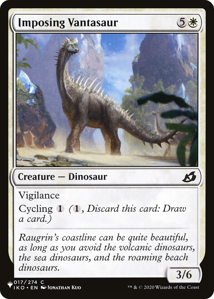 Imposing Vantasaur (LIST-017/274) - The List、Wizards of the Coast、kayou
