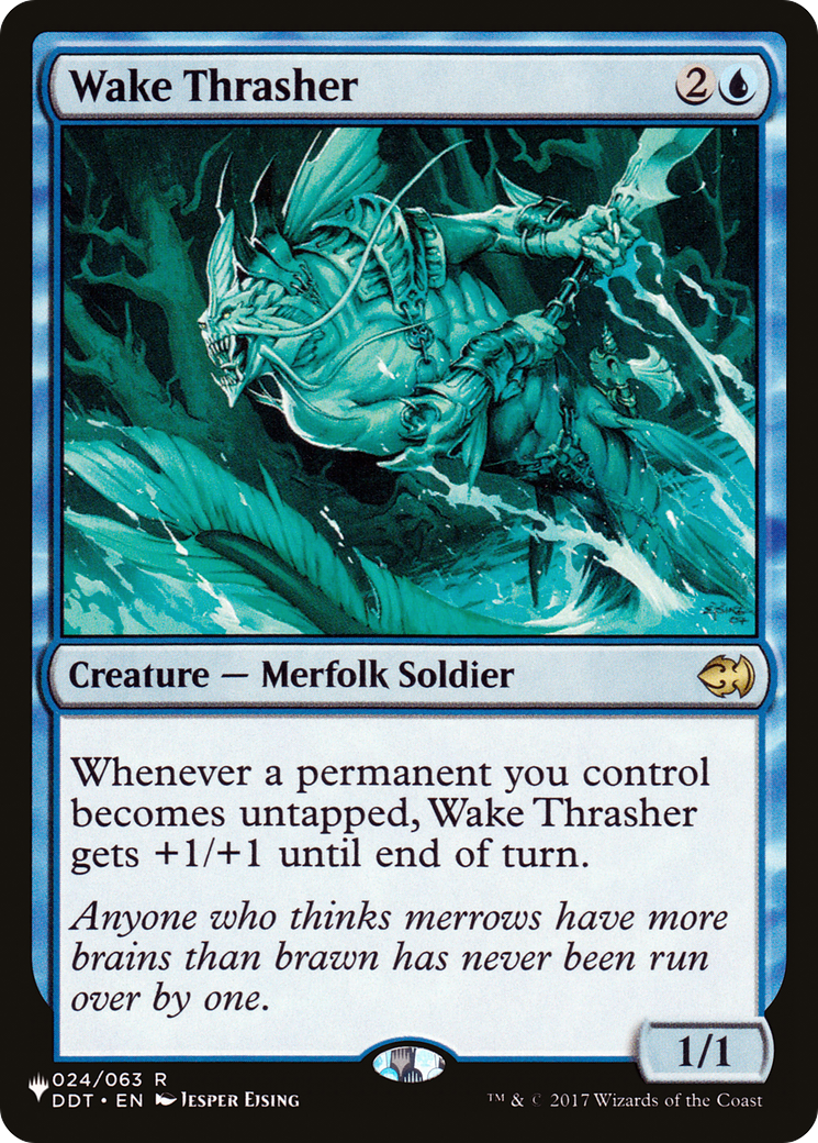 Wake Thrasher (LIST-024/063) - The List、Wizards of the Coast、kayou