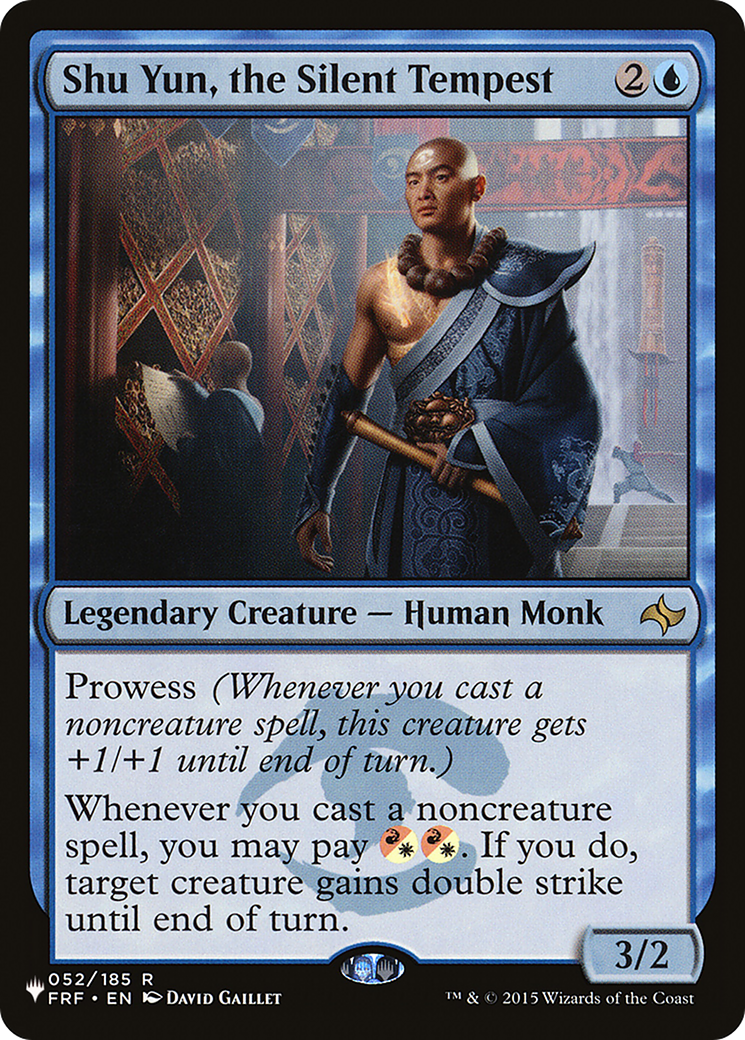 Shu Yun, the Silent Tempest (LIST-052/185) - The List、Wizards of the Coast、kayou