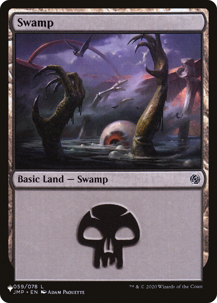 Swamp (059) (JMP) (LIST-059/078) - The List、Wizards of the Coast、kayou