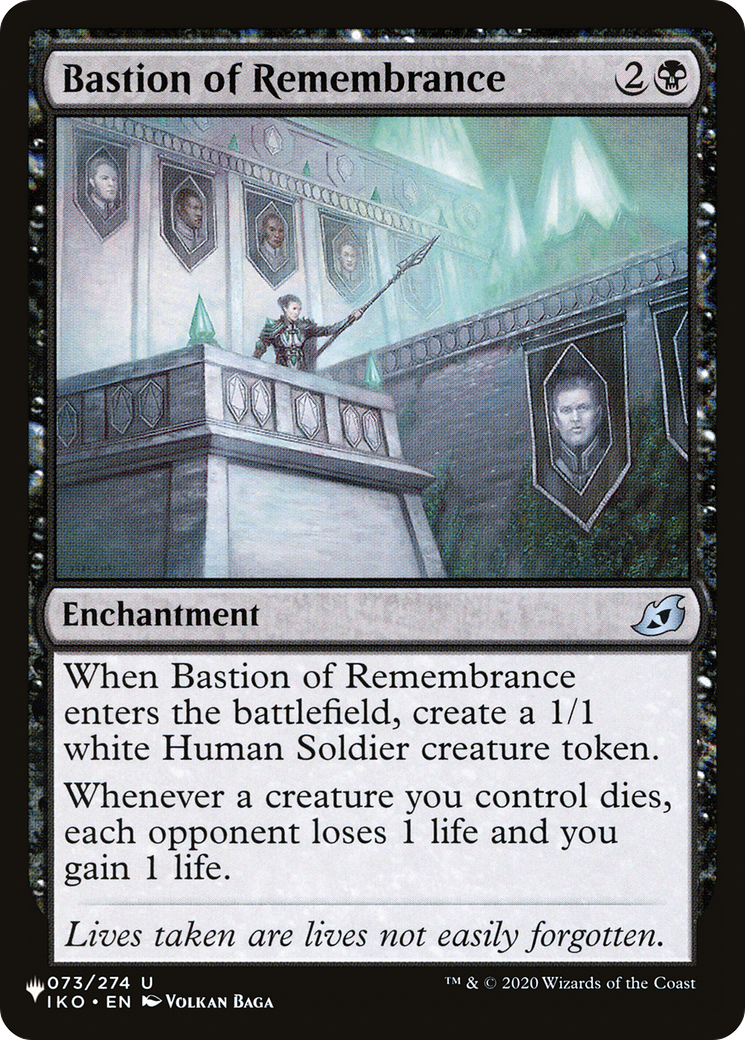 Bastion of Remembrance (LIST-073/274) - The List、Wizards of the Coast、kayou