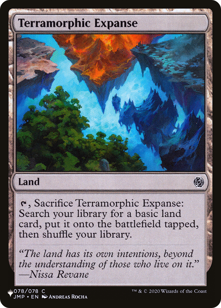 Terramorphic Expanse (JMP) (LIST-078/078) - The List、Wizards of the Coast、kayou