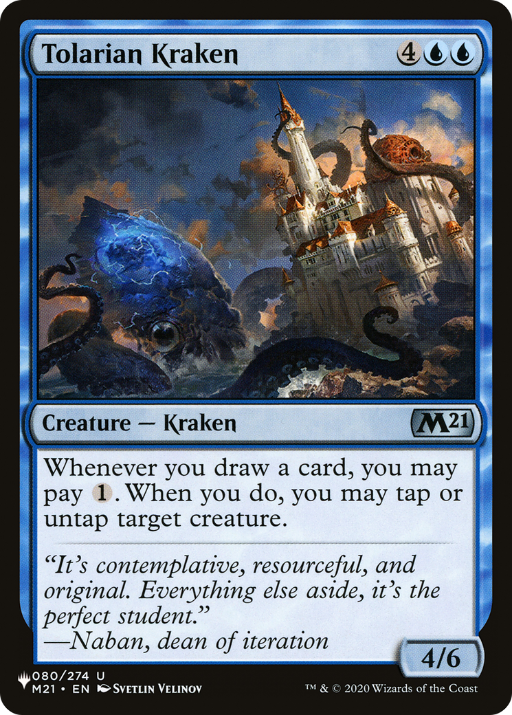Tolarian Kraken (LIST-080/274) - The List、Wizards of the Coast、kayou