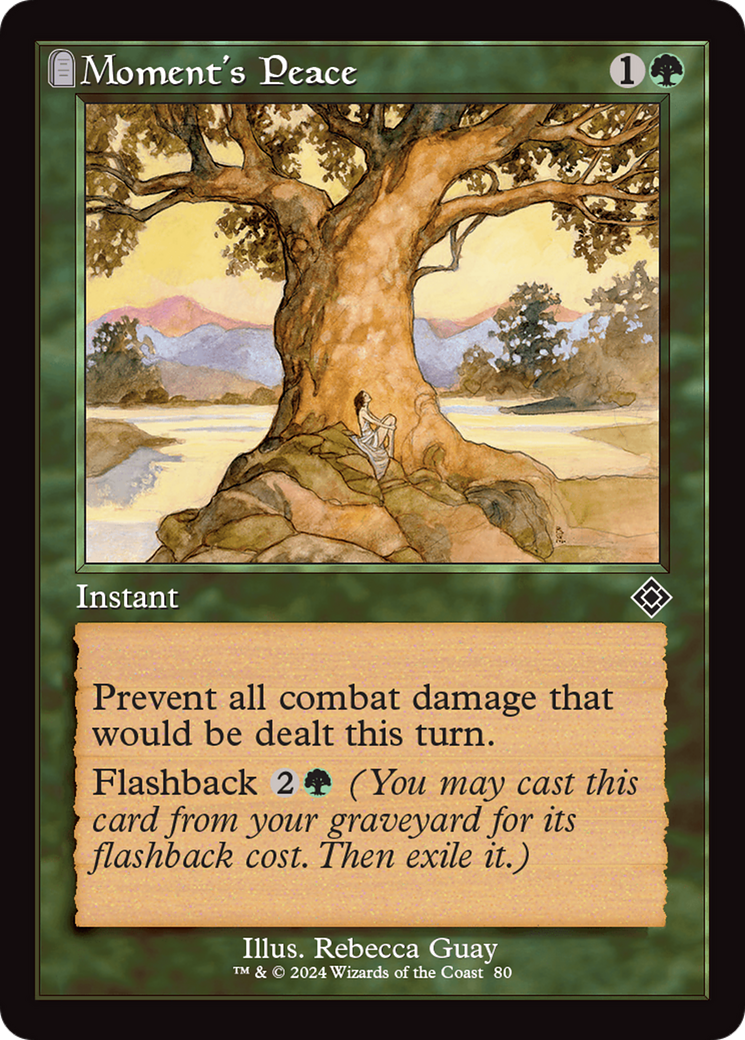 Moment's Peace (LIST-080) - The List: (tombstone)、Wizards of the Coast、kayou