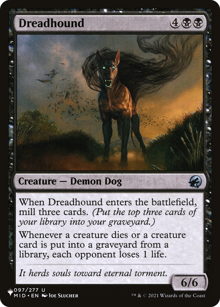 Dreadhound (LIST-097/277) - The List、Wizards of the Coast、kayou