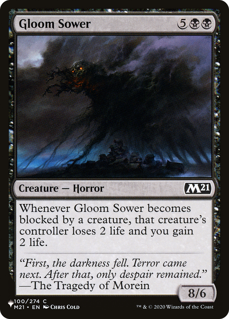 Gloom Sower (LIST-100/274) - The List、Wizards of the Coast、kayou