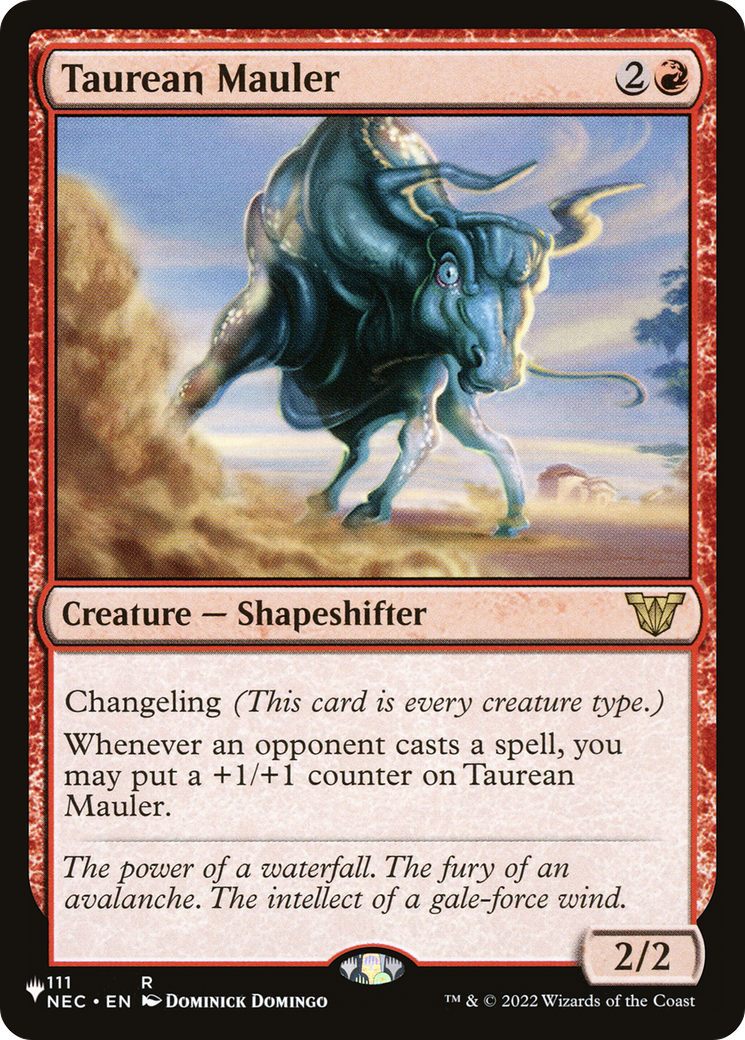 Taurean Mauler (NEC) (LIST-111/038) - The List、Wizards of the Coast、kayou