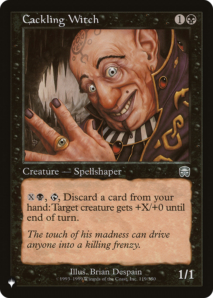 Cackling Witch (LIST-119/350) - The List、Wizards of the Coast、kayou