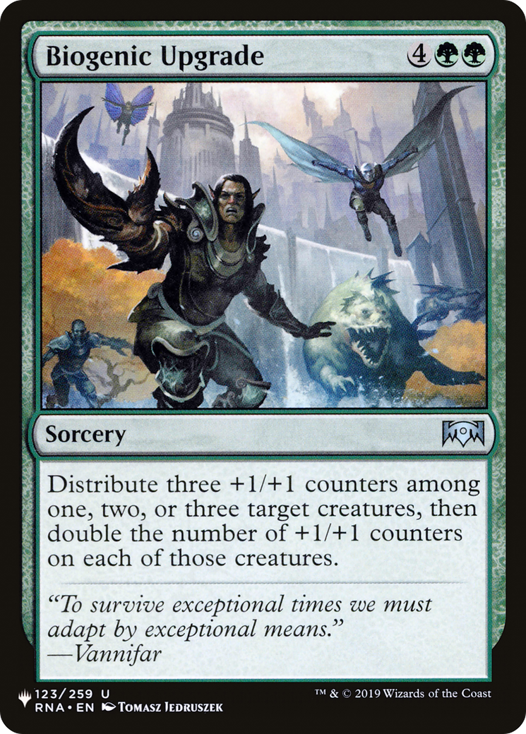 Biogenic Upgrade (LIST-123/259) - The List、Wizards of the Coast、kayou