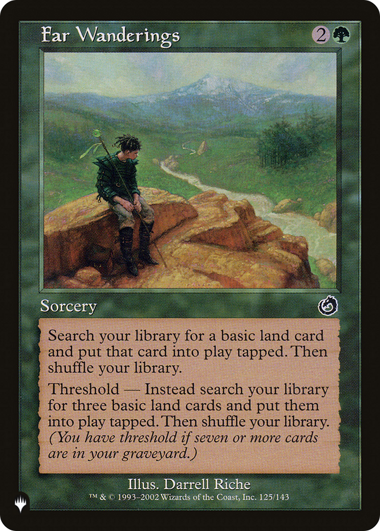 Far Wanderings (LIST-125/143) - The List、Wizards of the Coast、kayou