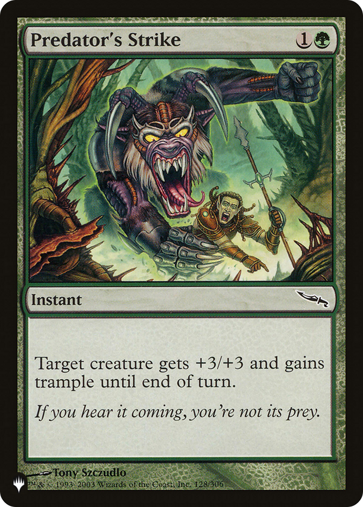 Predator's Strike (LIST-128/306) - The List、Wizards of the Coast、kayou