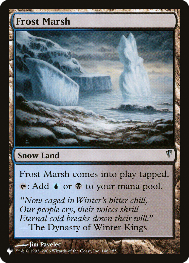 Frost Marsh (LIST-146/155) - The List、Wizards of the Coast、kayou