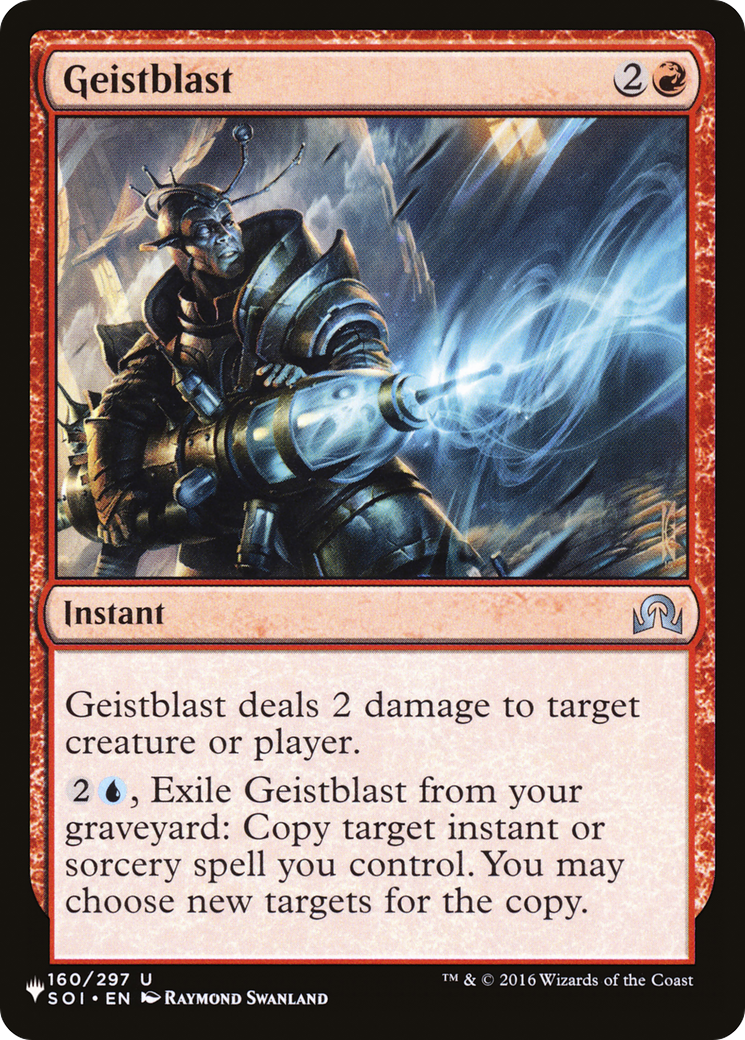 Geistblast (LIST-160/297) - The List、Wizards of the Coast、kayou